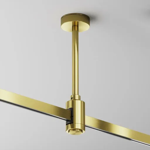 MAYTONI Upevnění ke stropu krátké 138 mm pro magnetickou lištu 24 V Flarity TRA156C-SL1-BS