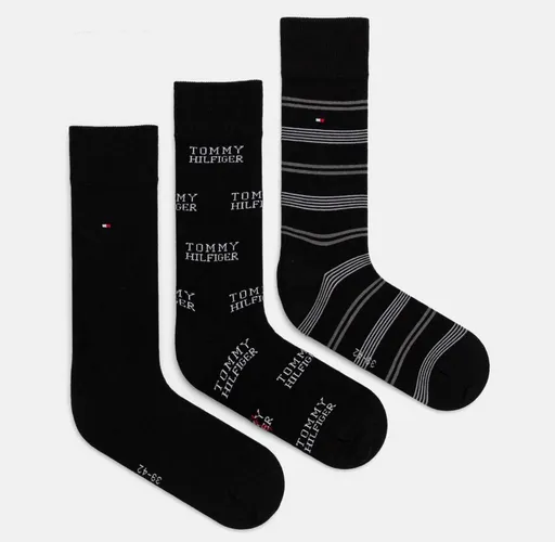 Tommy Hilfiger pánské ponožky 3 pack 701229783 39/42