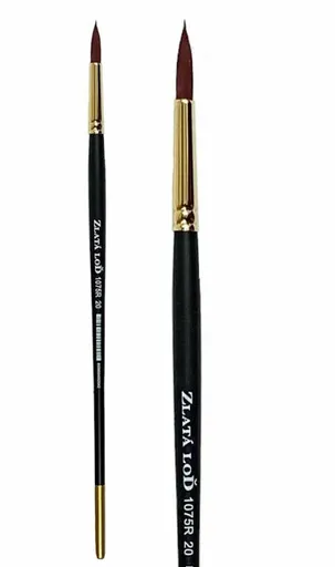 Kulatý štětec Zlatá loď 1075R – velikost 8