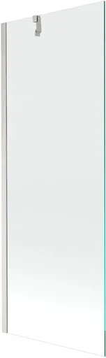 MEXEN/S Next vanová zástěna FIX 70 x 150, transparent, nikl kartáčovaná 895-070-000-00-00-97