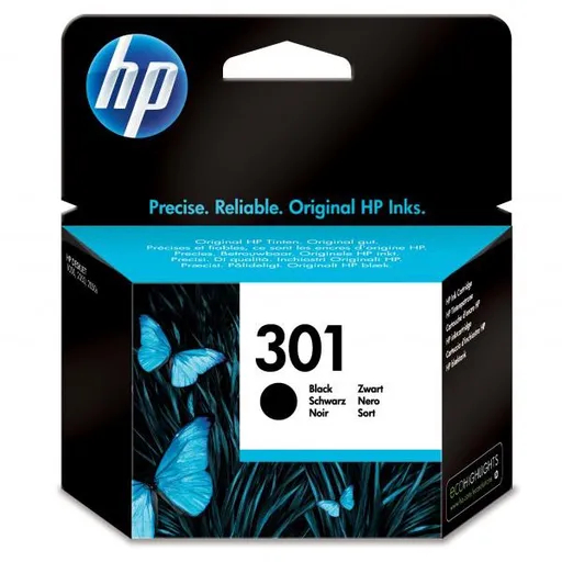 HP CH561EE - originální cartridge HP 301, černá, 3ml