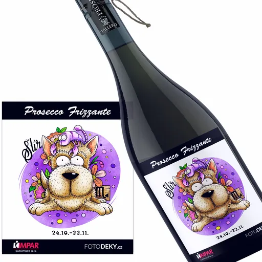 Víno Psí znamení – štír (Druh Vína: Prosecco)