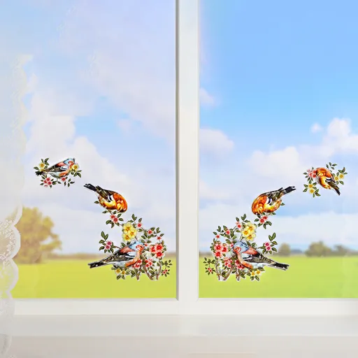 3D obrázek na okno Květiny