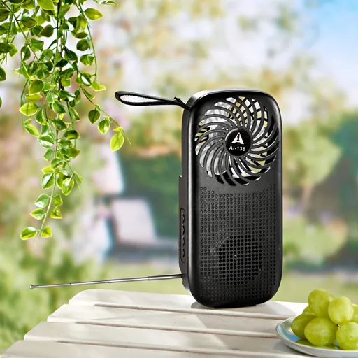 Rádio s ventilátorem