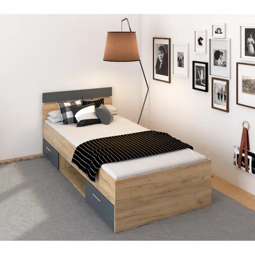 Postel s úložným prostorem MICHIGAN NEW 90 Tempo Kondela