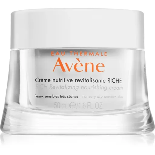 Avène Les Essentiels Rich Revitalizing Nourishing Cream bohatý výživný krém pro velmi suchou a citlivou pleť 50 ml
