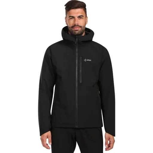 KILPI OLVERA Pánská outdoorová bunda, černá, velikost XXXL