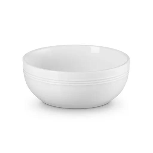 Jídelní miska COUPE 16 cm, 770 ml, WHITE, kamenina, Le Creuset