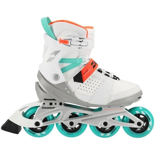 Zealot CRUISER Fitness inline brusle, bílá, velikost