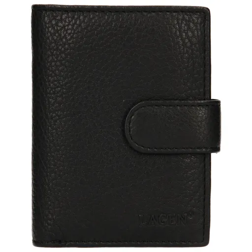Pouzdro na doklady Lagen Nikola - černá