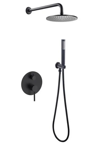 BESCO Podomítkový sprchový set DECCO/ILLUSION I Černá BABPDIICZ