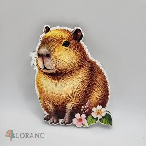 Loranc Magnetka na dort - Kapybara