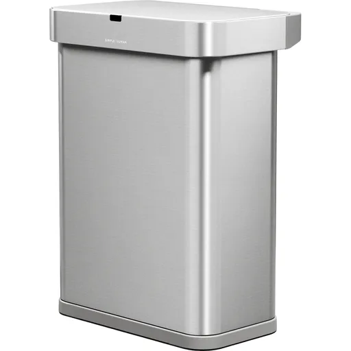 Simplehuman Bezdotykový koš s hlasovým sensorem 58 l, nerez mat