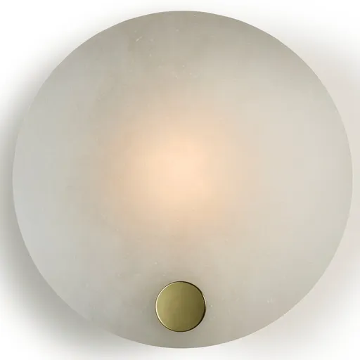 Nástěnná lampa MAGMA 30 cm, bílá, sklo, Tala