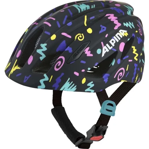 Alpina Sports PICO Dětská helma na kolo, černá, velikost (50 - 55)