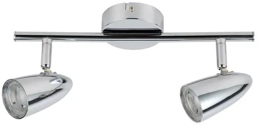 Nástěnná lampa s LED páskou 2x4W chrom LIBERTY