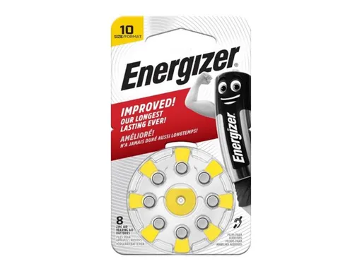 Baterie 10 / PR70 ENERGIZER 8ks / blistr