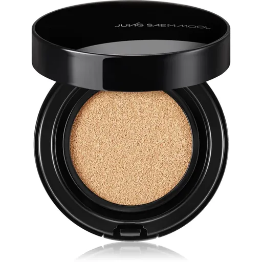 JUNG SAEM MOOL Essential Skin Nuder Longwear Cushion dlouhotrvající make-up v houbičce SPF 50+ + náhradní náplň odstín Medium Deep 2x14 g