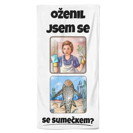 Osuška Se sumečkem (Velikost osušky: 70x140cm)