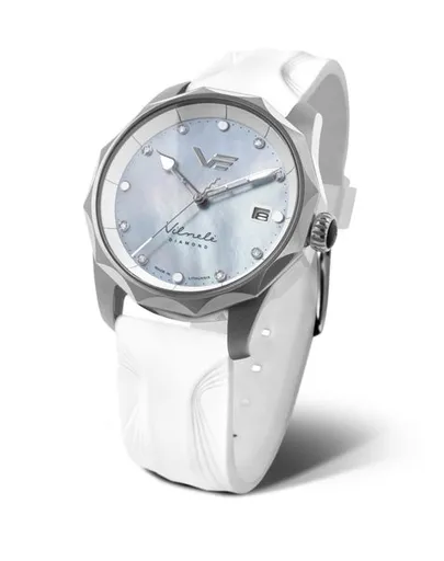 Vostok Europe Vilnele Solar VS42-125A755 - Bílý silikonový řemínek navíc