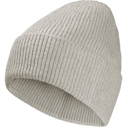 Jack Wolfskin FUZZY BEANIE Unisex zimní čepice, béžová, velikost