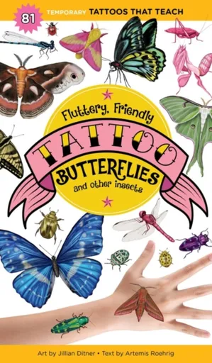 Fluttery, Friendly Tattoo Butterflies and Other Insects - Artemis Roehrig