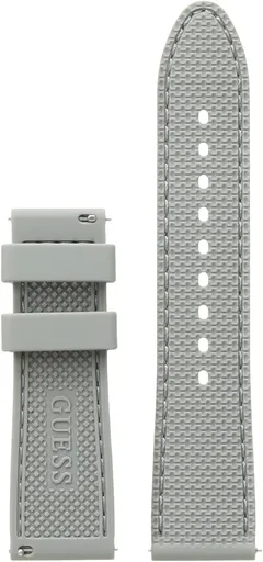 Guess Silikonový řemínek 22 mm - Grey CS1002S12