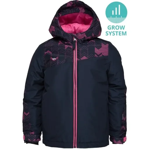LOAP CUSA Dětská lyžařská bunda, tmavě modrá, velikost 134-140