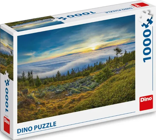 Puzzle Pohled z Ještědu 1000 dílků