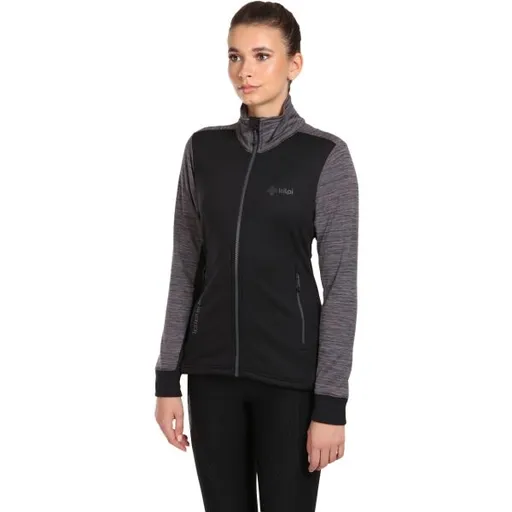 KILPI SIREN Dámská mikina, černá, velikost