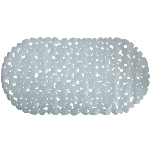 Spirella Protiskluzová podložka do vany GALETS, šedá, 99 x 39 cm