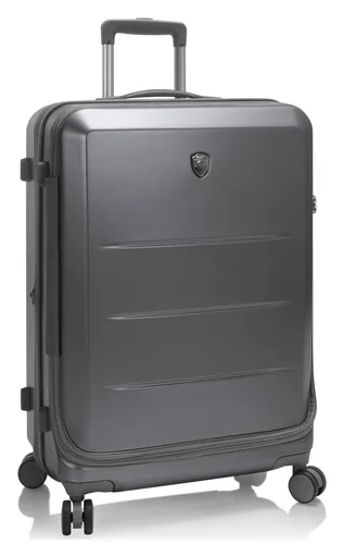 Střední skořepinový kufr Heys EZ Fashion M Charcoal