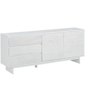 Danish Style Komoda Morgen, 165 cm, bílá (NT00297)