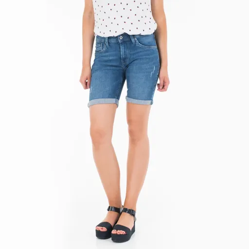 Pepe Jeans dámské džínové šortky Poppy PL800493GQ2000 25