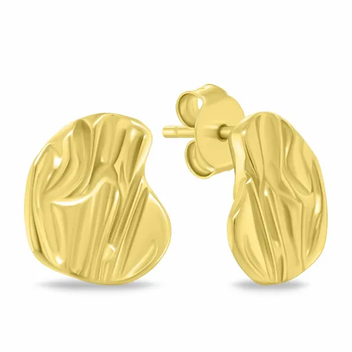 Brilio Silver Moderní pozlacené náušnice EA1217Y