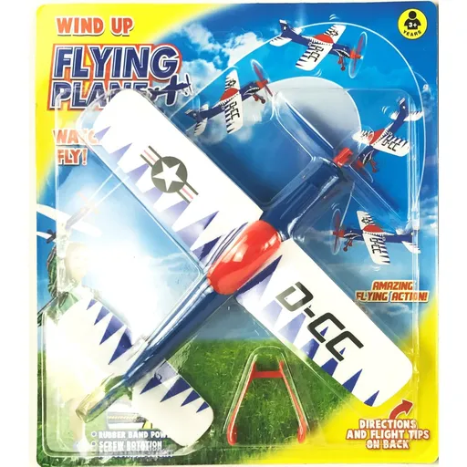 Alltoys Letadlo na gumičku bílé