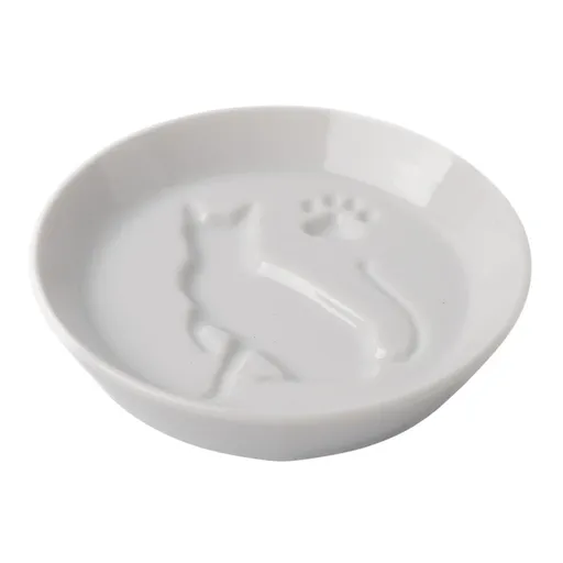 Miska na omáčku CAT, bílá, keramika, MIJ