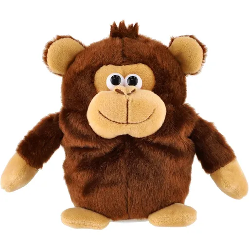 Teddies Plyšová opička Tonička opakující věty 18 cm