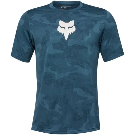 Fox RANGER TRU DRI SS Pánský dres na kolo, tmavě modrá, velikost