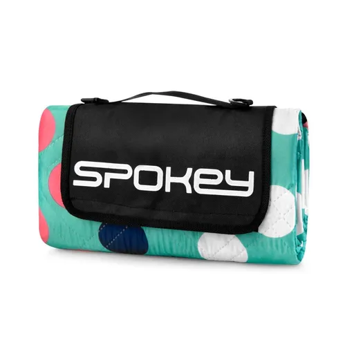 Spokey Picnic Flamingo Pikniková deka kulatá 150 cm