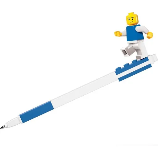 LEGO® Gelové pero s minifigurkou modré 1 ks