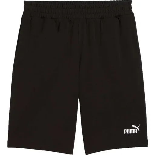 Puma ESSENTIALS NO1 LOGO JERSEY SHORTS 10 Pánské šortky, černá, velikost