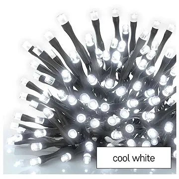 EMOS Standard LED spojovací vánoční řetěz, 5 m, venkovní i vnitřní, studená bílá (D1AC02)
