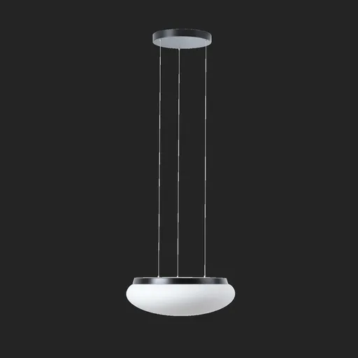 OSMONT ARA67997 ARAKIS LE3 závěsné skleněné svítidlo černá / bílá IP40 4000 K 33W LED DALI