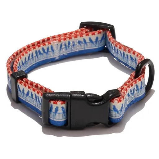 Explorer dog Obojek Ptáci S - 24-36x1,5 cm