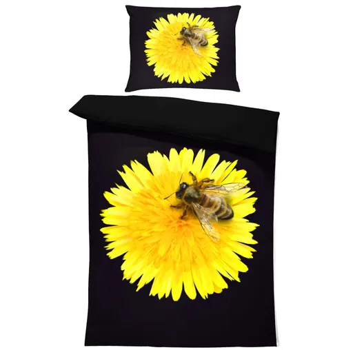 Povlečení Včela na pampelišce (Rozměr : 1x140/220 + 1x90/70)