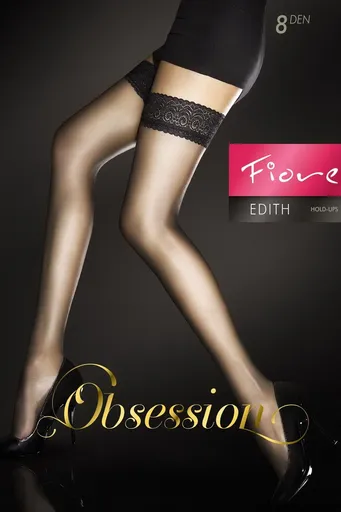 Samodržiace pančuchy Edith 8DEN