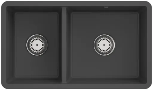 Keramický dřez Villeroy & Boch podstavný Subway 80 U, 338801i4, Graphit 338801i4