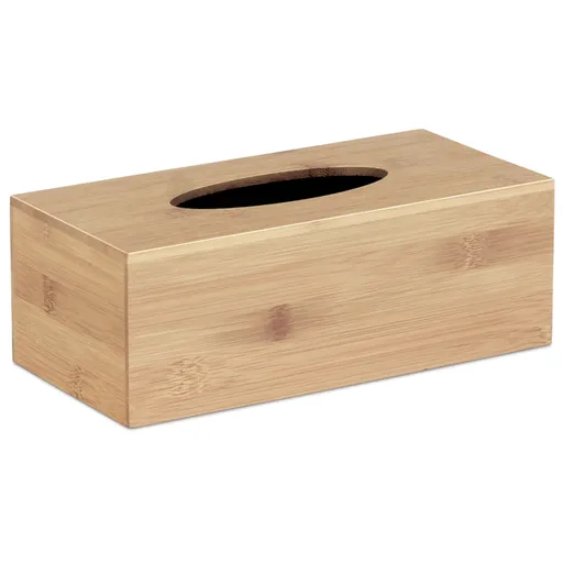 Krabička  na papírové kapesníky 24 x 8,5 x 12 cm, bambus