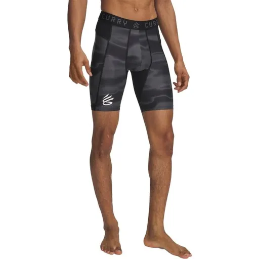 Under Armour CURRY HEATGEAR PRINTED Pánské kraťasy, černá, velikost